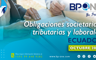 Obligaciones Societarias y Tributarias Colombia Octubre 2022