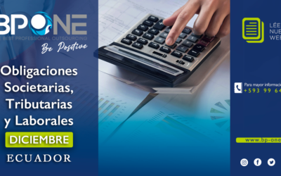 Obligaciones Societarias, Tributarias y Laborales Diciembre 2022