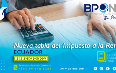 Ecuador: Nueva tabla del Impuesto a la Renta para el Ejercicio 2023