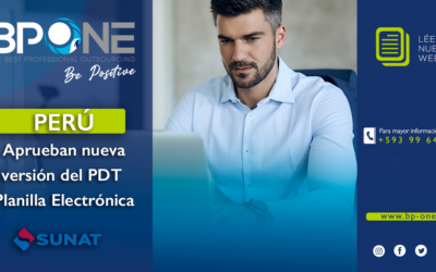 Perú: Aprueban nueva versión del PDT Planilla Electrónica – PLAME, Formulario Virtual N° 0601