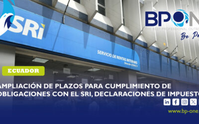 Ecuador: Ampliación de plazos para cumplimiento de obligaciones con el SRI, Declaraciones de Impuestos