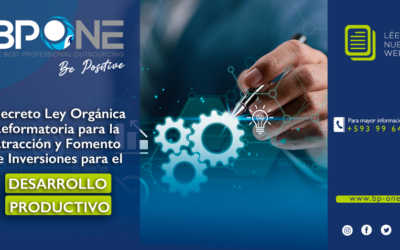 ECUADOR: Decreto Ley Orgánica Reformatoria para la Atracción y Fomento de Inversiones para el Desarrollo Productivo
