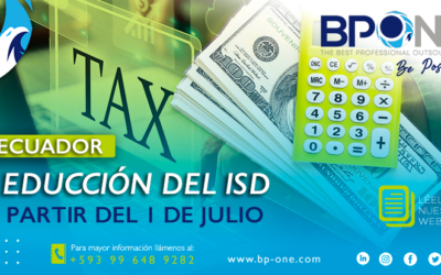 Ecuador: Reducción del ISD a partir del 1 de julio