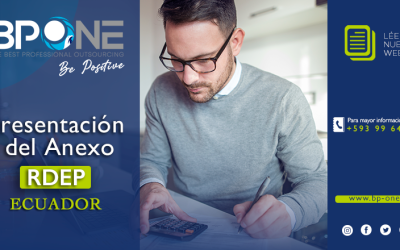 ECUADOR: Presentación del Anexo RDEP
