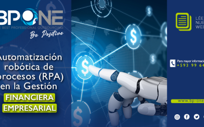 Automatización robótica de procesos en finanzas: Camino al éxito.