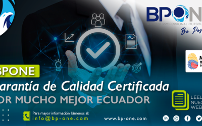 BPONE: Garantía de Calidad Certificada  por Mucho Mejor Ecuador