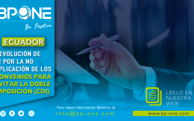 Ecuador: Devolución Impuesto a la Renta por la no aplicación de los Convenios para Evitar la Doble Imposición (CDI)