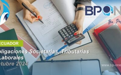 Ecuador: Obligaciones Societarias, Tributarias y Laborales de Octubre 2024