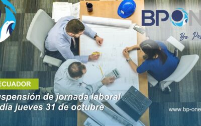 Ecuador: Suspensión de jornada laboral el día jueves 31 de octubre