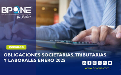 Ecuador: Obligaciones Societarias, Tributarias y Laborales Enero 2025