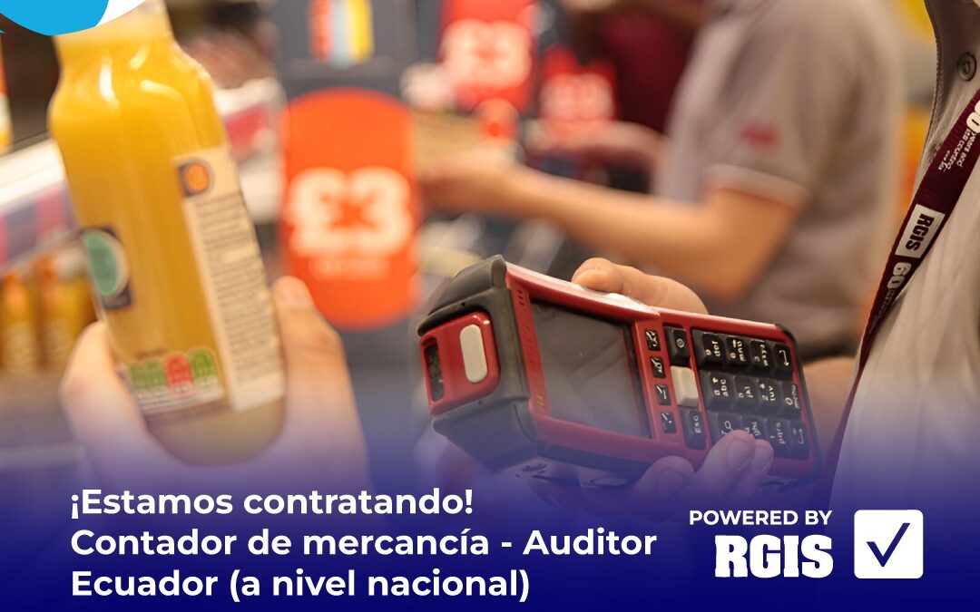 Búsqueda de personal BPONE RGIS INVENTARIOS