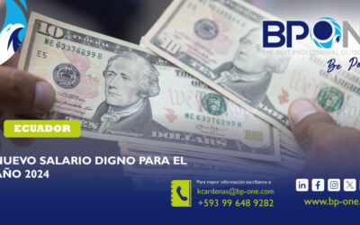 Ecuador: Nuevo salario digno para el año 2024
