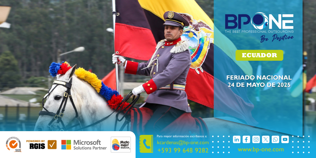 Ecuador: Feriado Nacional– 24 de Mayo de 2025