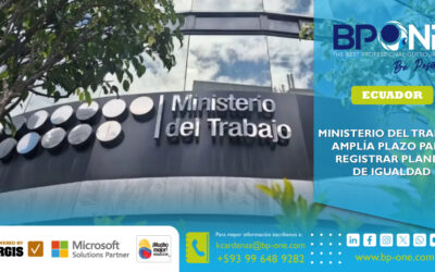 Ecuador: Ministerio del Trabajo amplía plazo para registrar Planes de Igualdad