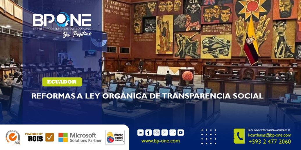 Reformas a Ley Orgánica de Transparencia Social