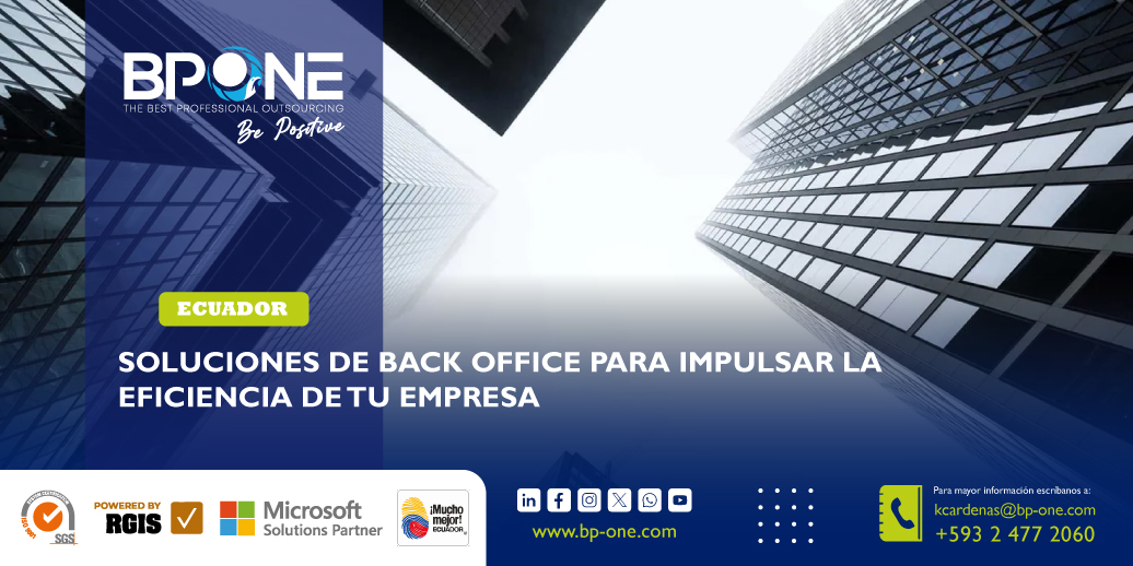 BPONE: Soluciones de Back Office para el crecimiento