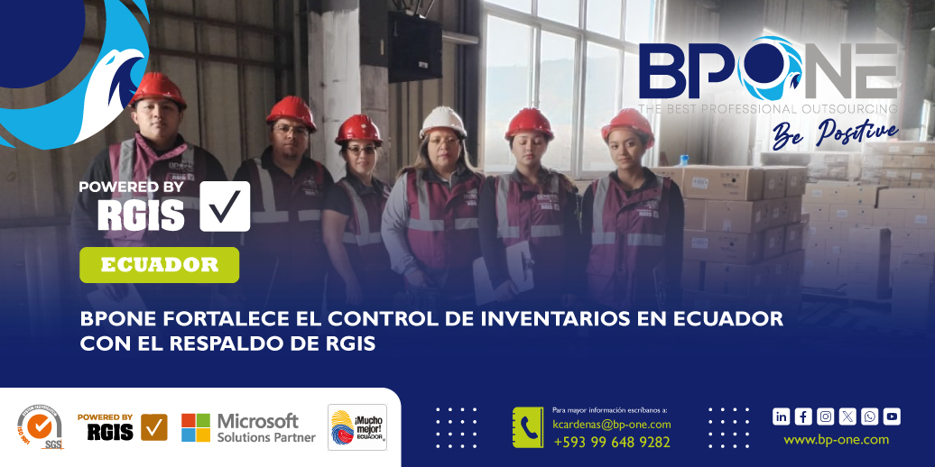 BPONE fortalece el control de inventarios en Ecuador con el respaldo de RGIS
