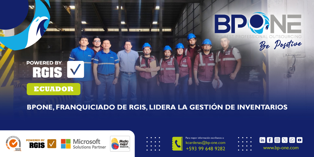 BPONE franquiciado de RGIS lidera la gestión de inventarios