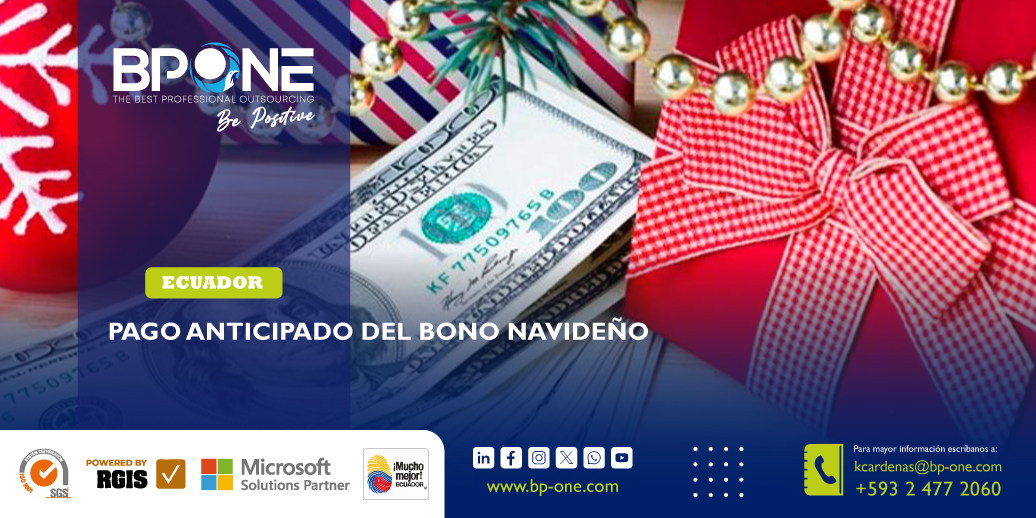 Ecuador: Pago anticipado del bono navideño