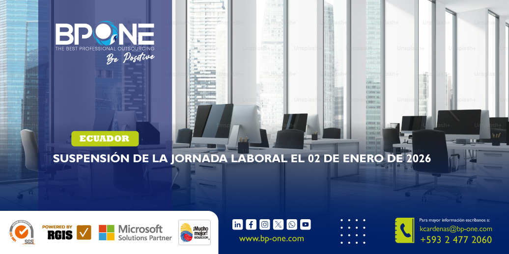 Ecuador: Suspensión de la jornada laboral el 02 de enero de 2026