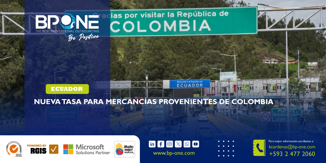 Ecuador: Nueva tasa para mercancías provenientes de Colombia