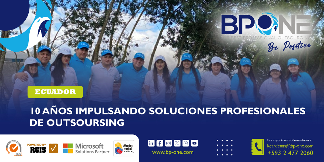 BPONE: 10 años impulsando soluciones profesionales de outsourcing