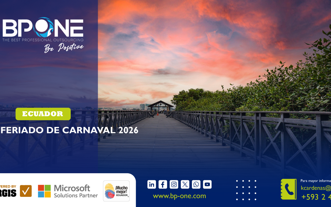 Ecuador: Feriado de Carnaval 2026