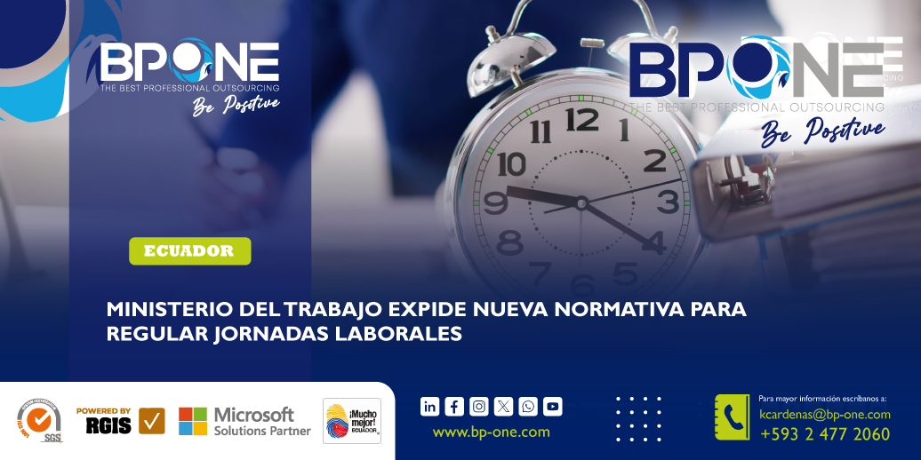 Ecuador: Ministerio del Trabajo expide nueva normativa para regular jornadas laborales