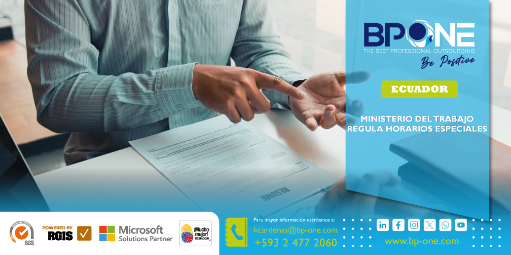 Ecuador: Ministerio del Trabajo regula horarios especiales