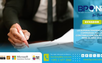 Ecuador: La Superintendencia de Compañías fija la contribución societaria para el año 2026