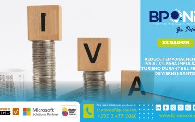 Ecuador: Reduce temporalmente el IVA al 8 % para impulsar el turismo durante el feriado de Viernes Santo
