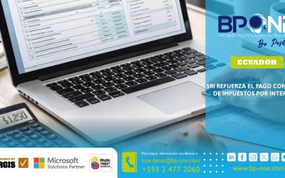 Ecuador: SRI refuerza el pago conjunto de impuestos por internet