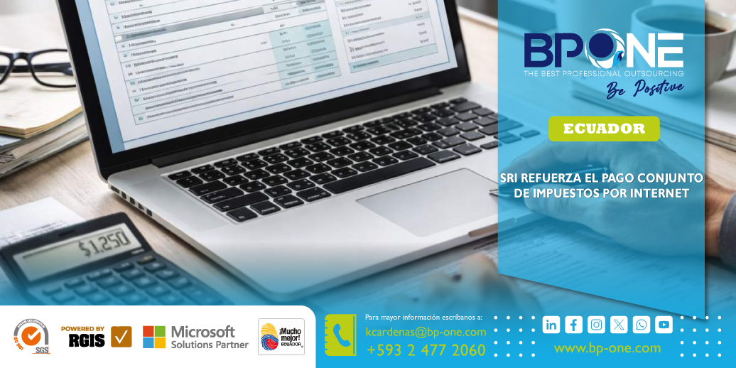 Ecuador: SRI refuerza el pago conjunto de impuestos por internet