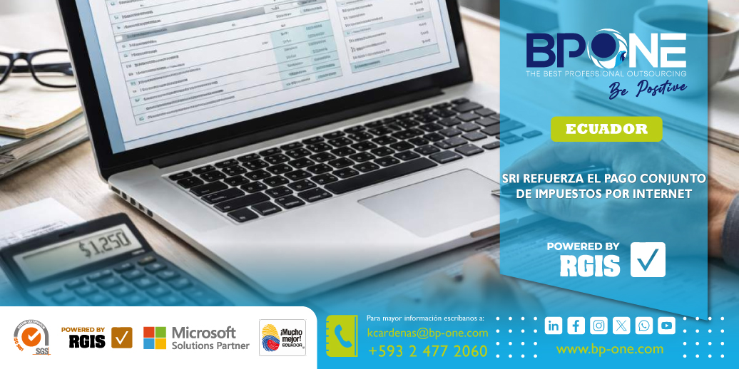 Ecuador: SRI refuerza el pago conjunto de impuestos por internet