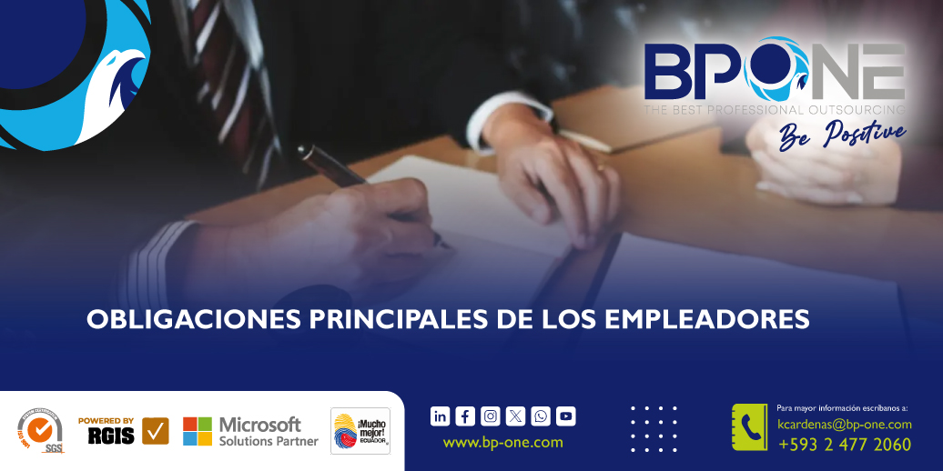 Ecuador: Obligaciones principales de los empleadores
