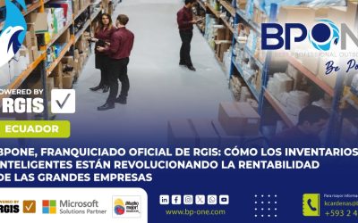 BPONE, Franquiciado Oficial de RGIS: Cómo los inventarios inteligentes están revolucionando la rentabilidad de las grandes empresas