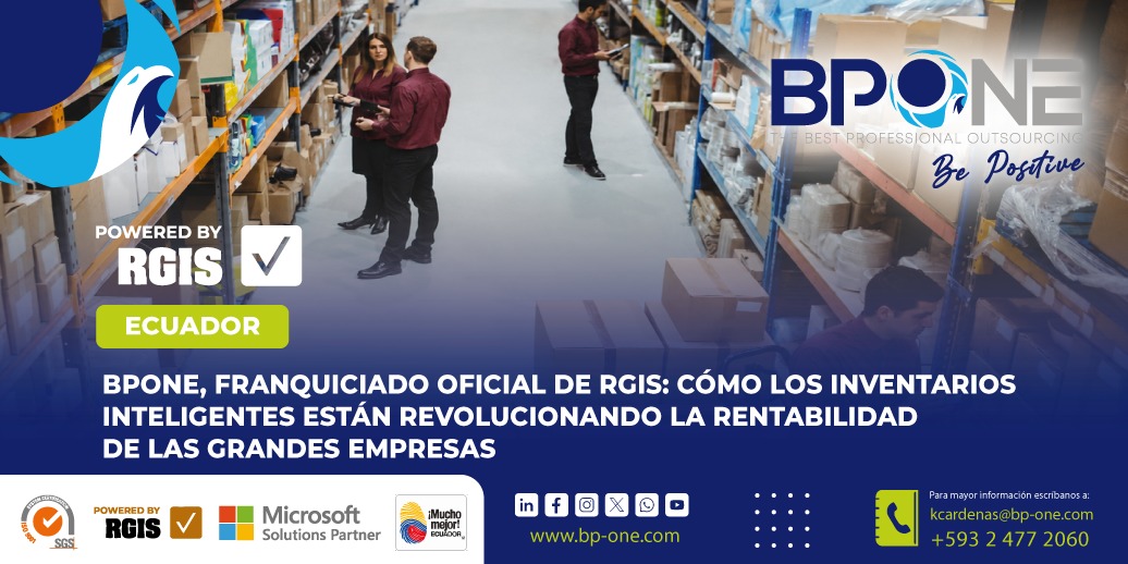BPONE Franquiciado Oficial de RGIS: Beneficios Clave