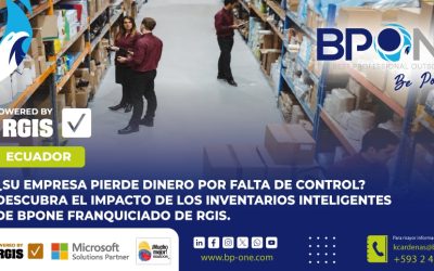 ¿Su empresa pierde dinero por falta de control? Descubra el impacto de los inventarios inteligentes de BPONE franquiciado de RGIS.
