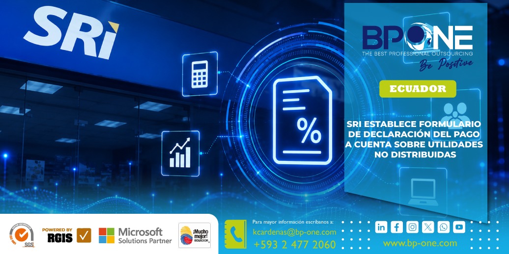Pago por utilidades no distribuidas: nueva resolución del SRI en Ecuador