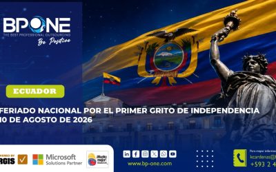 Ecuador: Feriado Nacional por el Primer Grito de Independencia – 10 de agosto de 2026