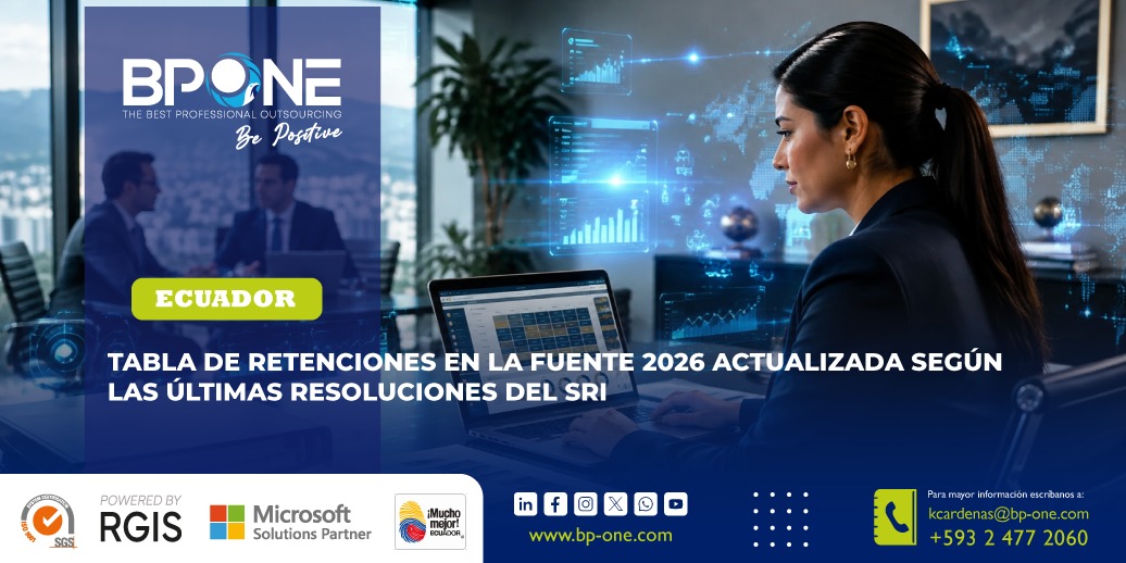 Ecuador: Tabla de retenciones en la fuente 2026 actualizada según las últimas resoluciones del SRI
