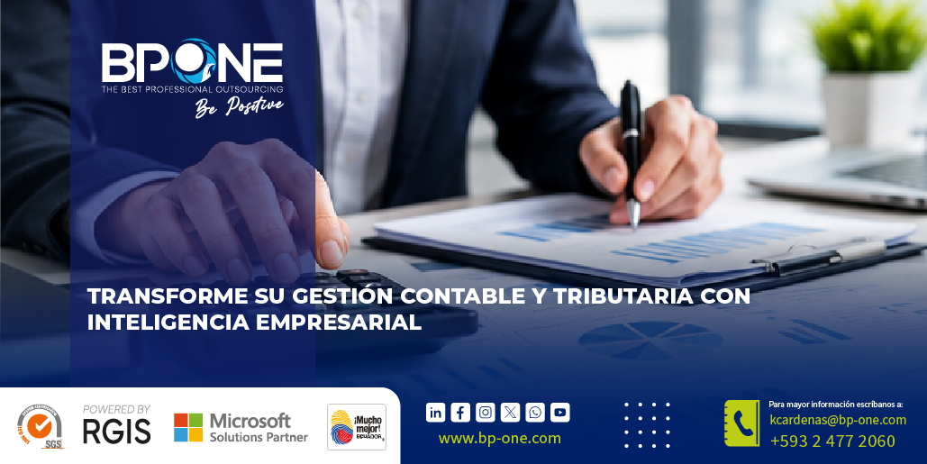 BPONE: Transforme su Gestión Contable y Tributaria con Inteligencia Empresarial