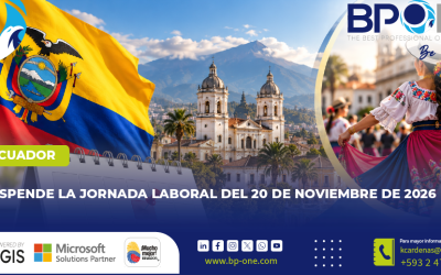 Ecuador: Se suspende la jornada laboral del 20 de noviembre de 2026