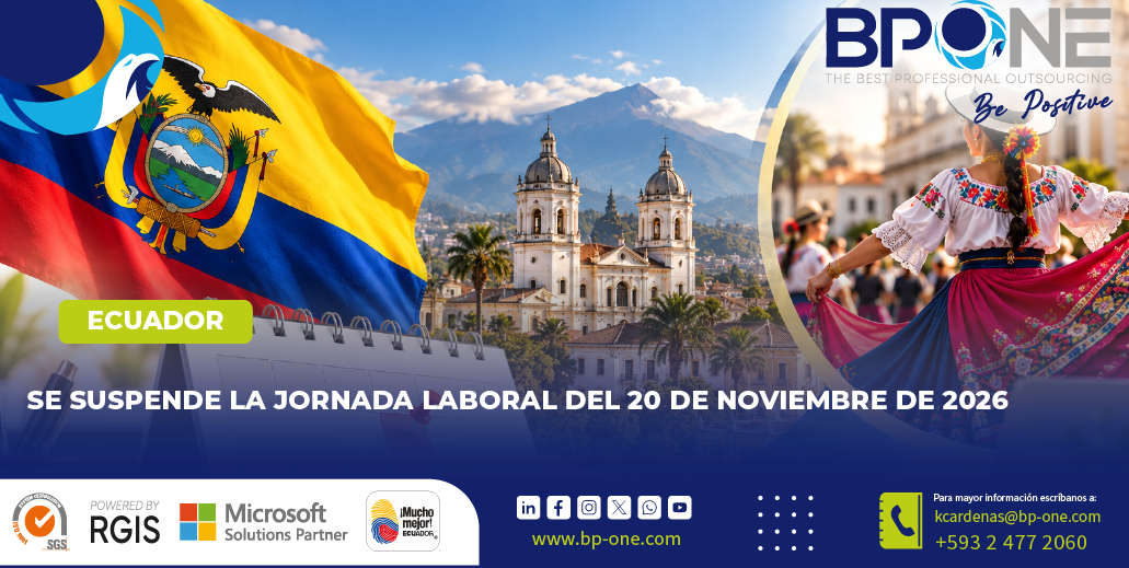 Ecuador: se suspende la jornada laboral de noviembre