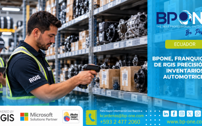 Ecuador: BPONE, franquiciado de RGIS precisión en inventarios automotrices